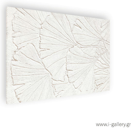 Платнен Панел Живопис White Lines Flowers 150x100 См
