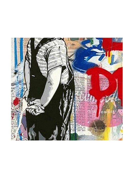 Платнен Панел Dream Big Street Art 130x130 см