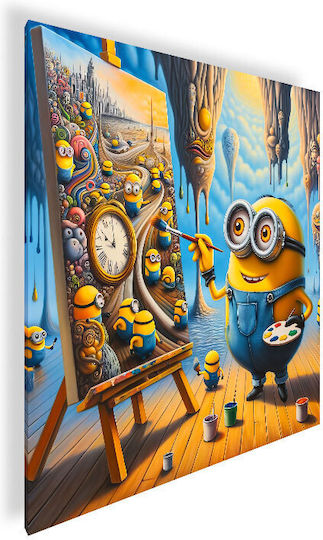 Платнен Панел Живопис Поп Арт Painting Dali 20x20 См