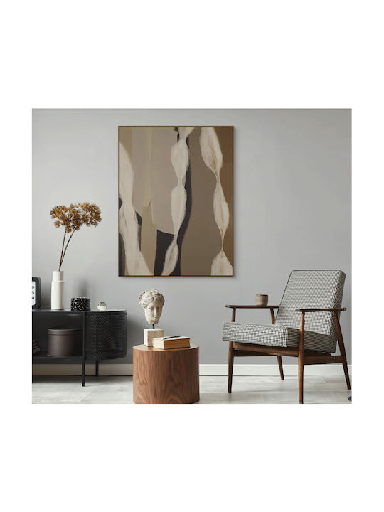 Πίνακας Ζωγραφικής Καμβά Earth Color Abstract 70x100 Cm