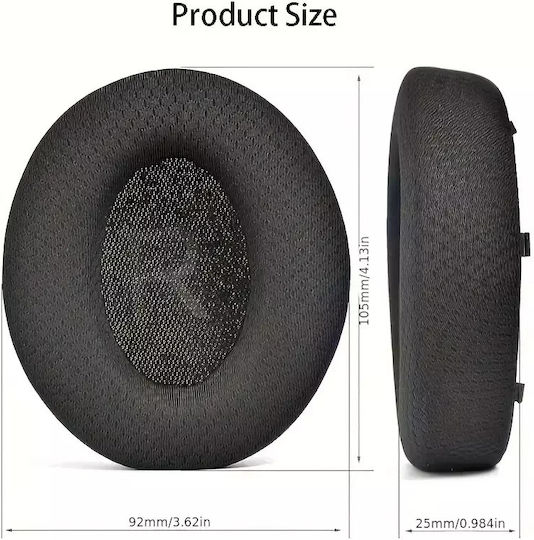 Anker Soundcore Space Q45 Spare Earpads Black Pair Compatible