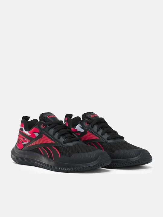 Sport RUSH RUNNER Αθλητικά Παιδικά Παπούτσια Running με Κορδόνια Μαύρα