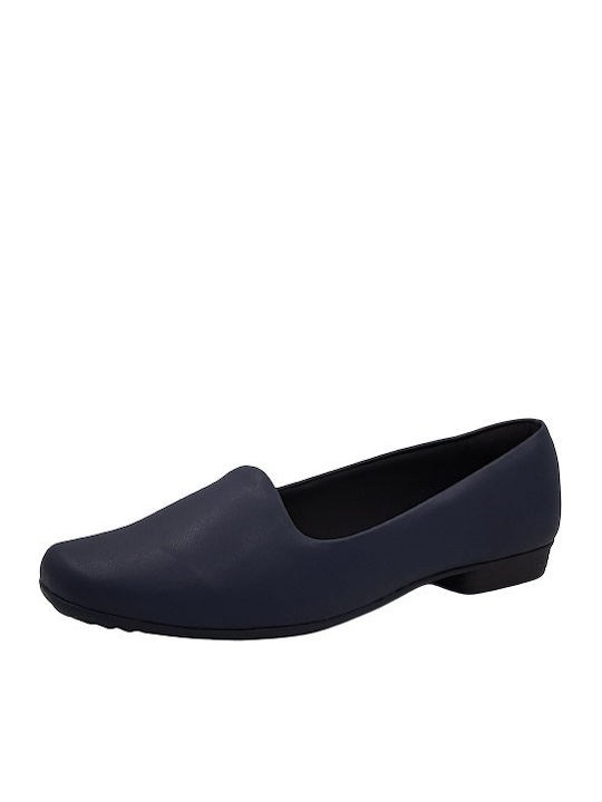 Anatomic Synthetic Leather Ballerinas Navy Blue
