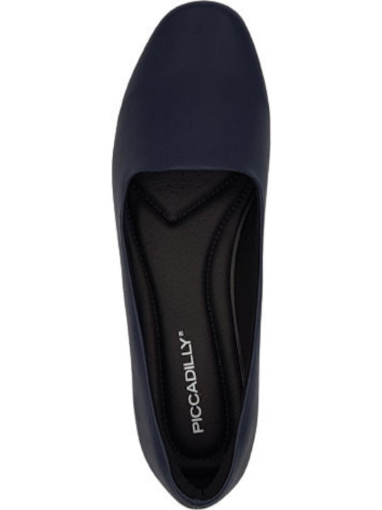 Anatomic Synthetic Leather Ballerinas Navy Blue