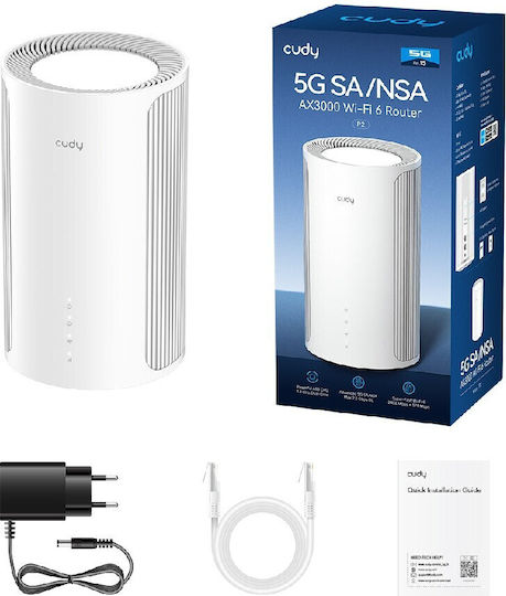 Cudy P2 Безжичен 5G Рутер