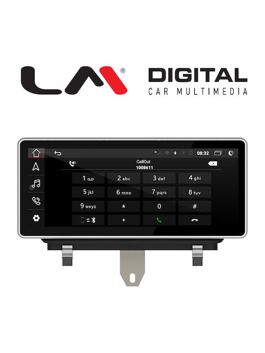 LM Digital Auto-Audiosystem für Audi Q3 2009 > 2018 (Bluetooth/USB/WiFi/GPS/Apple-Carplay/Android-Auto)