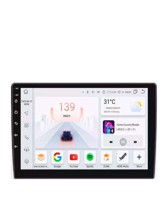 Auto-Audiosystem für Toyota Korolla 2006-2012 (Bluetooth/USB/WiFi/GPS/Apple-Carplay/Android-Auto) mit Touchscreen 9"