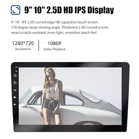 Car Audio System for Hyundai i20 2008-2012 (Bluetooth/USB/WiFi/GPS/Apple-Carplay/Android-Auto) with Touch Screen 9"