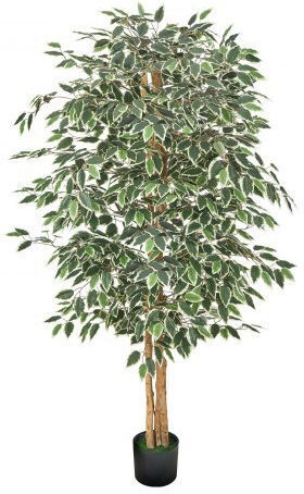 Изкуствено растение в саксия Ficus Lyrata Green 180см Vevor
