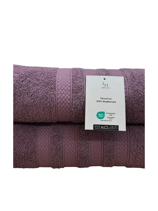 Linea Home Verona 70x140cm Badetuch Körper Σάπιο Μήλο Gewicht 480gsm
