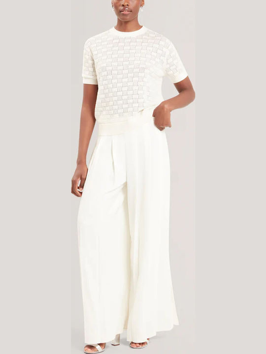 Touch Of Silk Damen T-Shirt White
