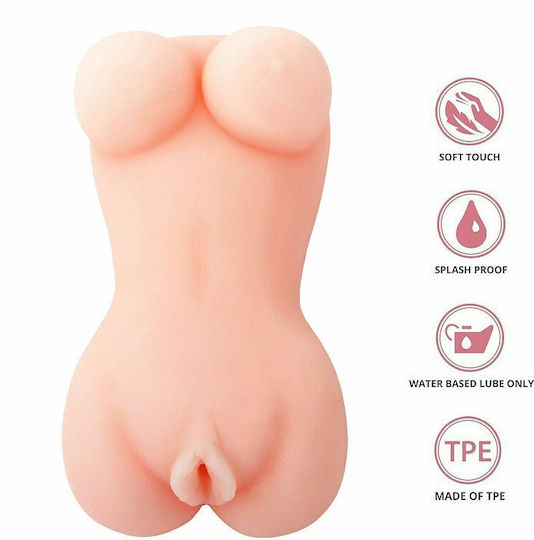 Smd Pocket Pussy Masturbator 2-in-1 Pussy Hintern & Tits Realistische Texturierte Masturbator