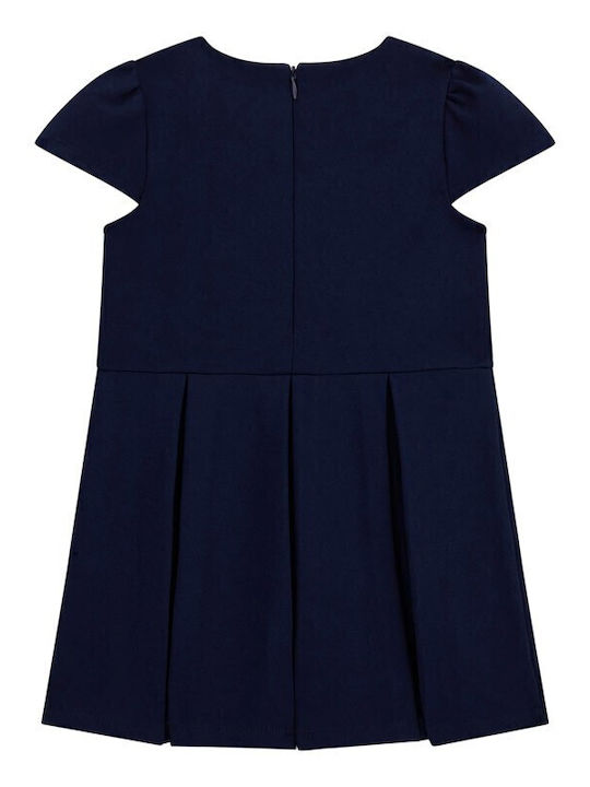 Children's Long Sleeve Dress with Accessories Blue