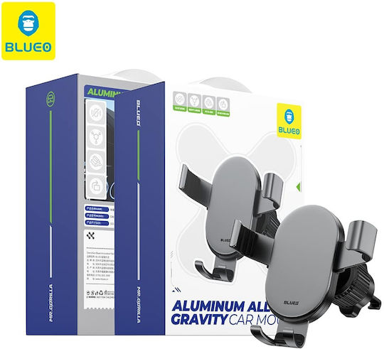 Blueo Car Mobile Mount with Adjustable Hooks Black