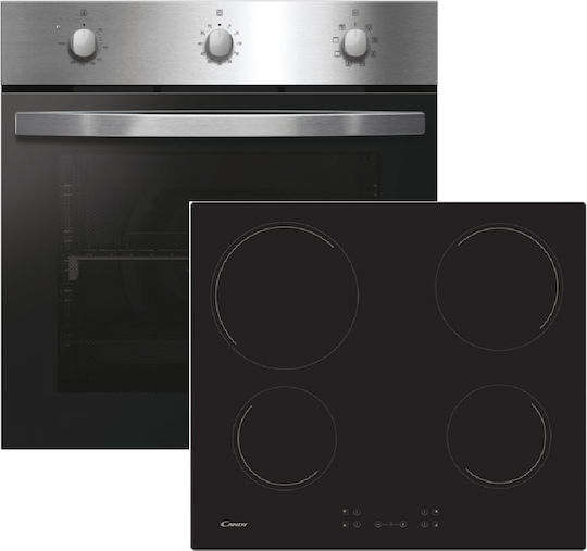 Candy Over Counter Oven 65lt with Ceramic Hobs W59.5cm.