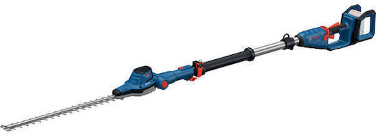 Bosch GHE 18V-50 TP Μπορντουροψάλιδο Μπαταρίας 18V Τηλεσκοπικό με Μήκος Λάμας 50cm Solo