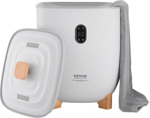 Vevor Gray Towel Warmer Bucket 25l Timer & LED Temperature Display Mjjrths25lle9ugvt001v2