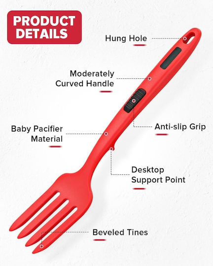 Uncle George Fork Serving Metallic