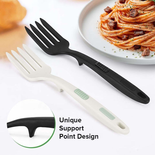 Uncle George Fork Serving Metallic