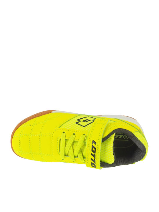 Whizzer K Kids Indoor Soccer Shoes Yellow