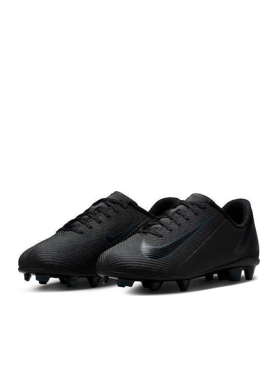 Nike Jr Vapor FG/MG Kids Soccer Cleats & Shoes Molded Black