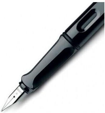 Lamy Safari Füllfederhalter Fein aus Kunststoff mit Schwarz Tintenfarbe