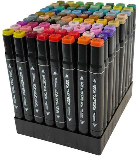 Μαρκαδόροι Assorted Colors 1.5mm Σετ 80τμχ