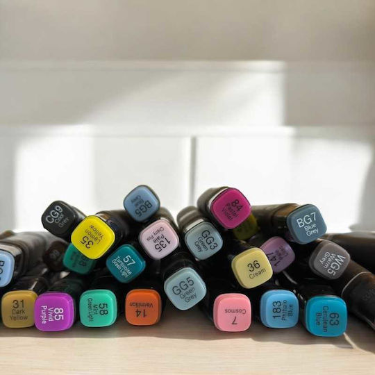 Μαρκαδόροι Assorted Colors 1.5mm Σετ 80τμχ