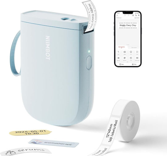 Niimbot D11H Ετικετογράφος Μονός με Bluetooth Μπλε