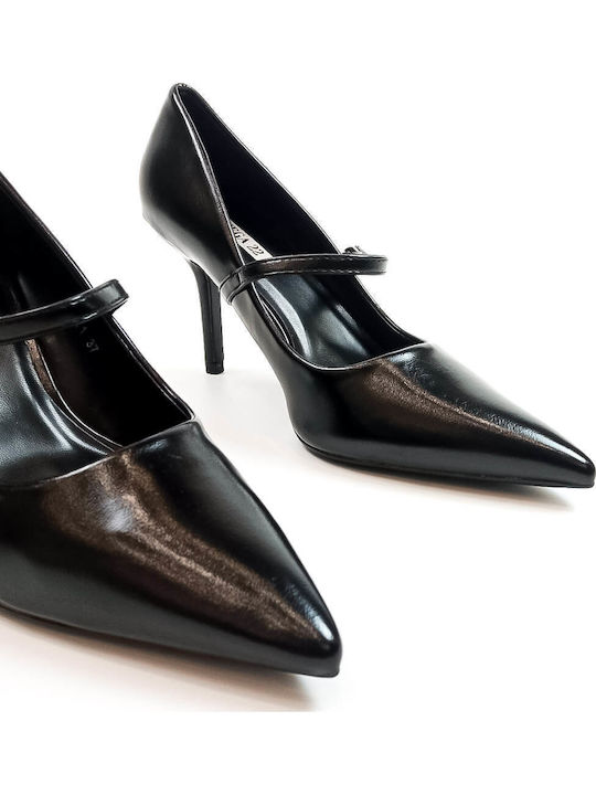 Mary Jane Pantofi cu toc Negre