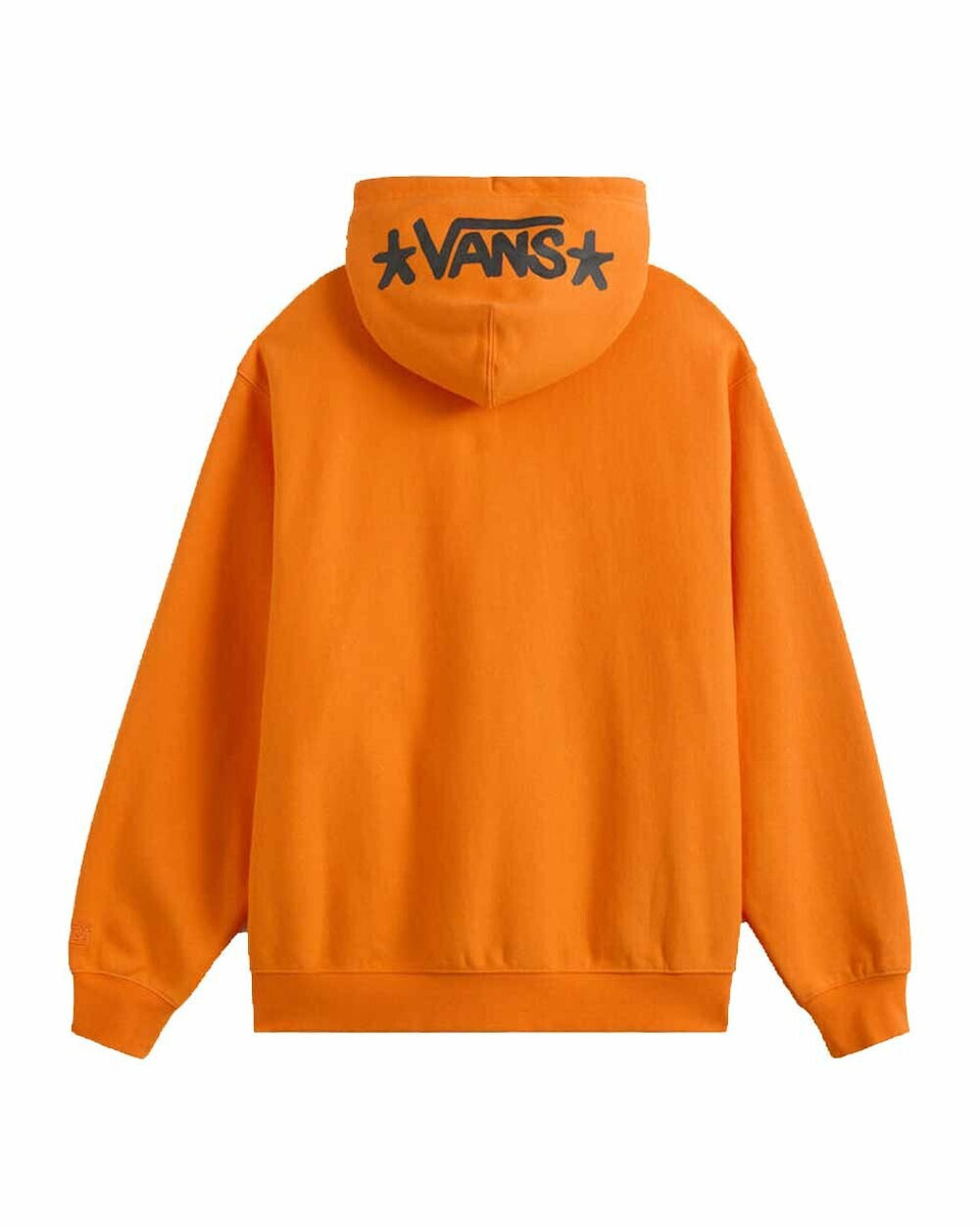 Vans Skate Atiba Haze Zip Sweatshirt with Hood Orange
