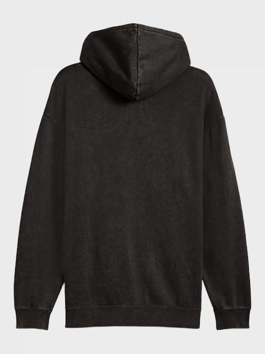 Essentials Sweatshirt with Hood Black