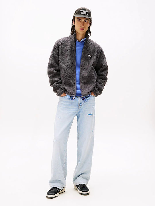 Tommy Hilfiger Fleece Jacket Gray