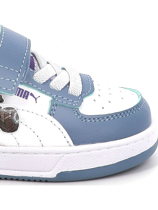 Caven 2.0 Kids Sneakers with Hoop & Loop Closure Light Blue