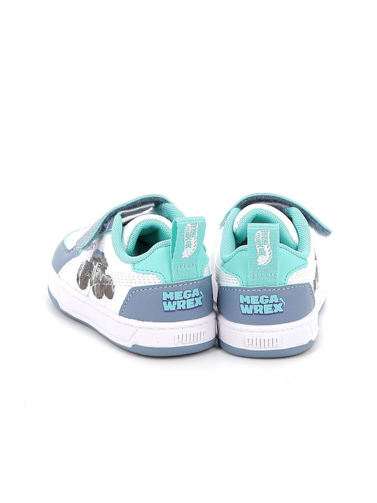 Caven 2.0 Kids Sneakers with Hoop & Loop Closure Light Blue
