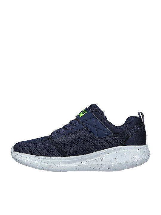 Go Run Kids Sneakers with Scratch Navy Blue