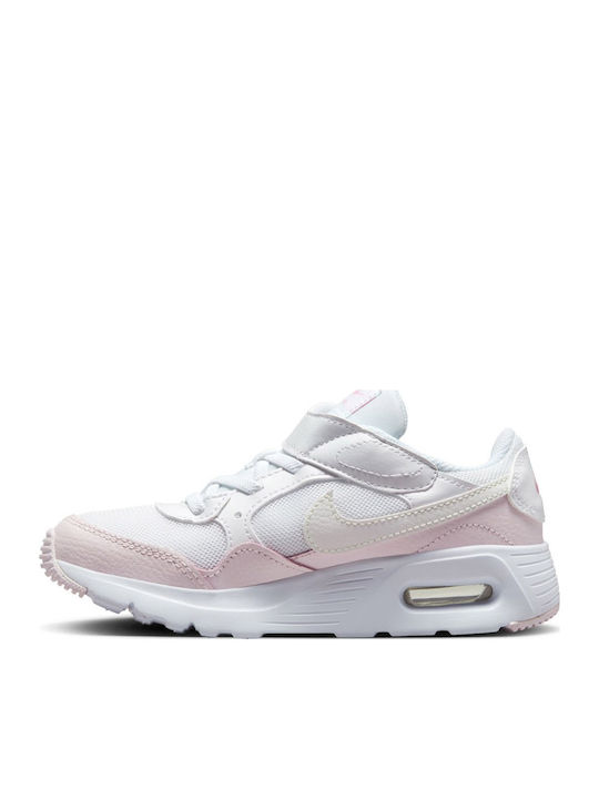 Air Max SC Kids Sneakers with Scratch Summit White / Pink Foam