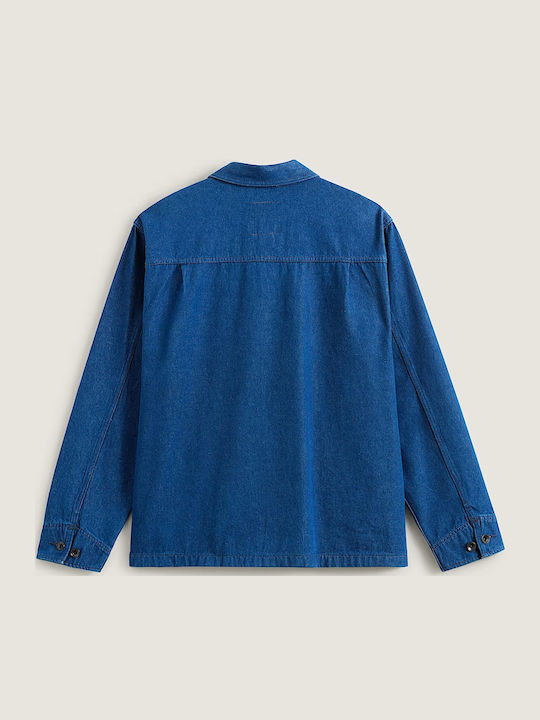 Drill Chore Jeansjacke Jacke Indigo Rinse