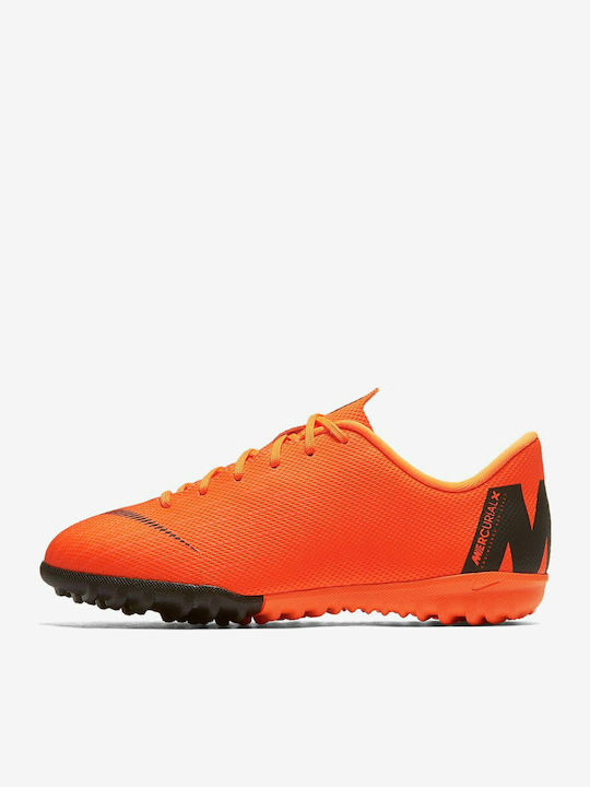 Nike MercurialxVapor XII Academy TF Παιδικά Ποδοσφαιρικά Παπούτσια με Σχάρα Πορτοκαλί Nike MercurialxVapor XII Academy TF Παιδικά Ποδοσφαιρικά Παπούτσια με Σχάρα Πορτοκαλί