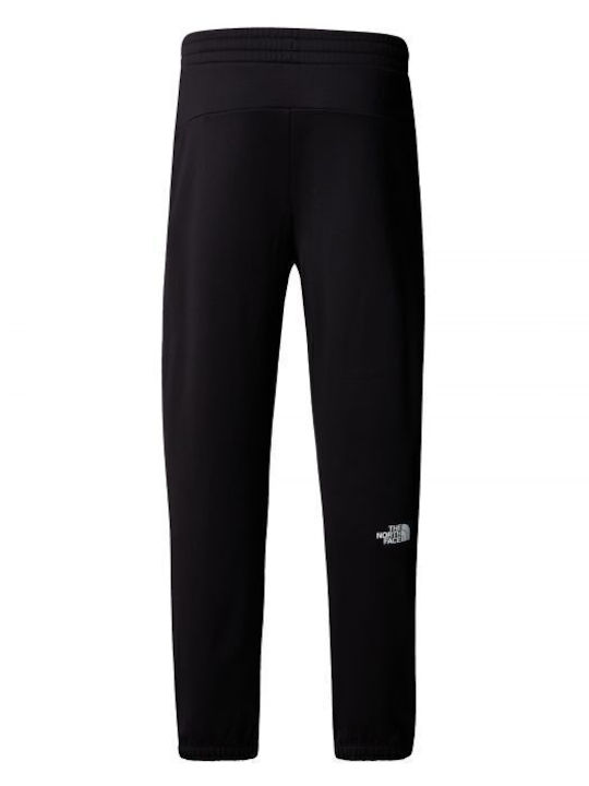 Reaxion Sweatpants Glossy with Elastic Tnf Black Heather