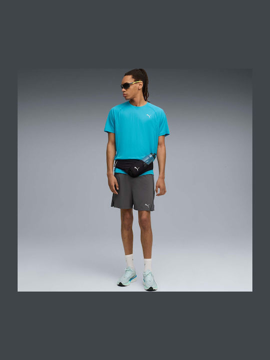Run Velocity Athletic T-shirt Light Blue