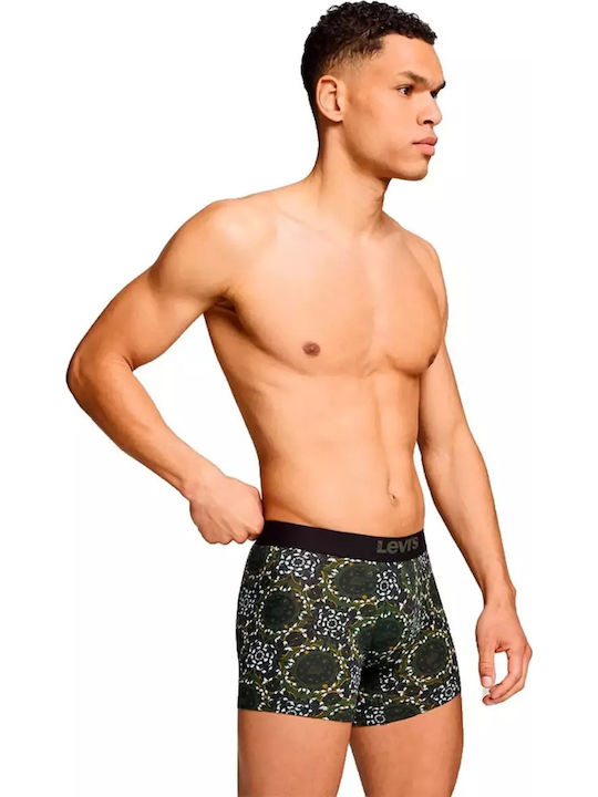 Vintage Herren Boxershorts Schwarz 2Packung