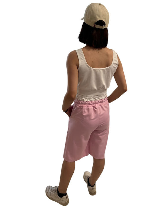 Damen-Set mit Bermuda Rosa