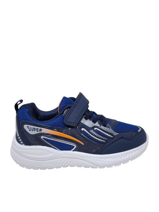Παιδικά Sneakers με Σκρατς Μπλε