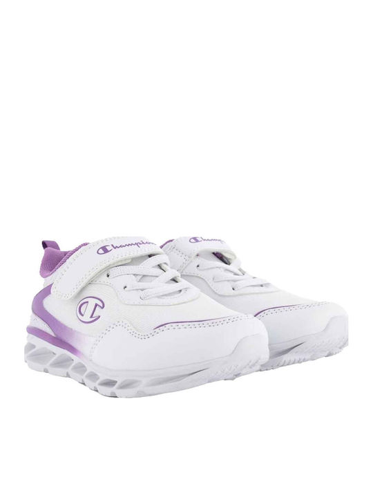 Wave 2 Kinder Sneakers mit Klettverschluss & Lichtern Lila