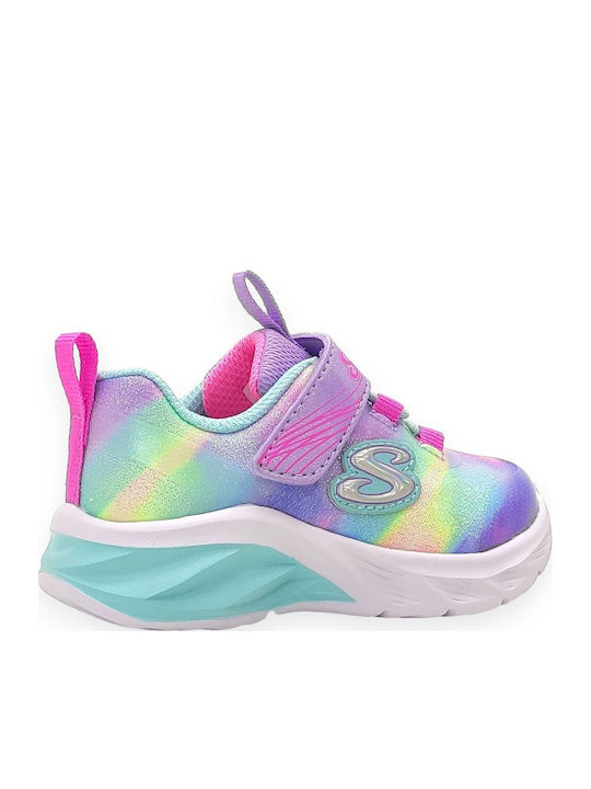 Bungee And Strap Încălțăminte sport Joasa pentru copii cu scai Violet