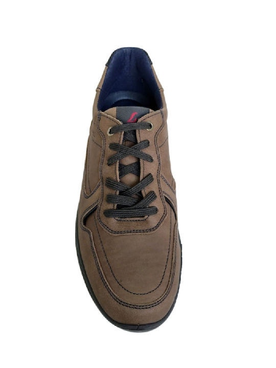 Men's Leather Casual Shoes Brown