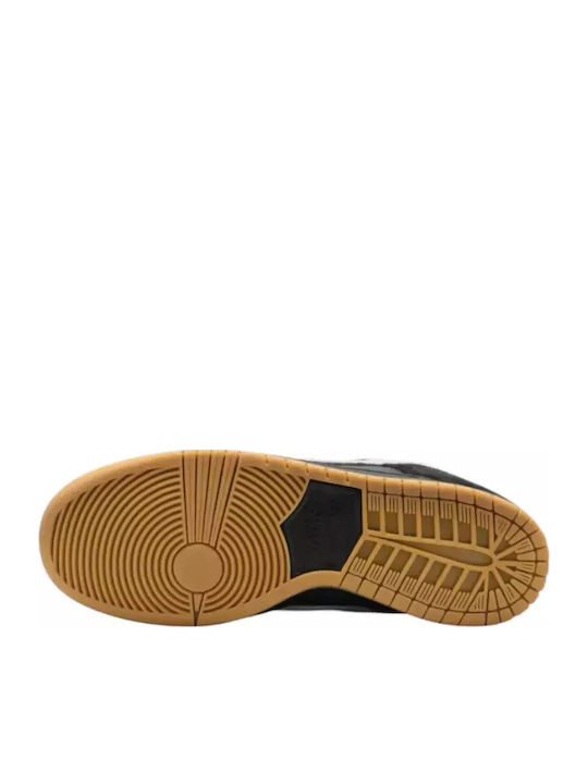 Dunk Low Ανδρικά Sneakers Black White Gum