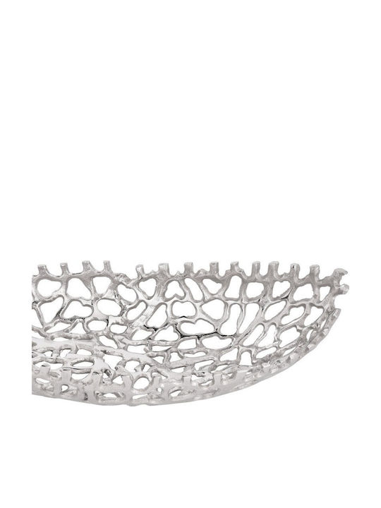Eglo Kimitsu Dekorative Schüssel Metall Silber 2Stück Eglo Kimitsu Dekorative Schüssel Metall Silber 2Stück
