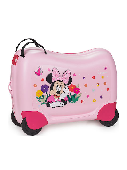 Disney Minnie Kids Cabin Hard Suitcase Flower Power With 4 Wheels
